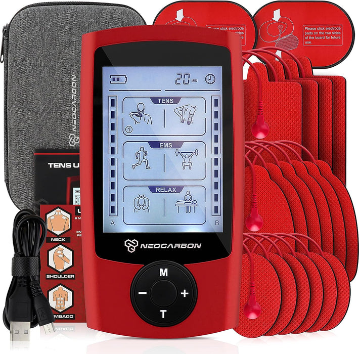 NEOCARBON TENS EMS PULSE MUSCLE STIMULATOR