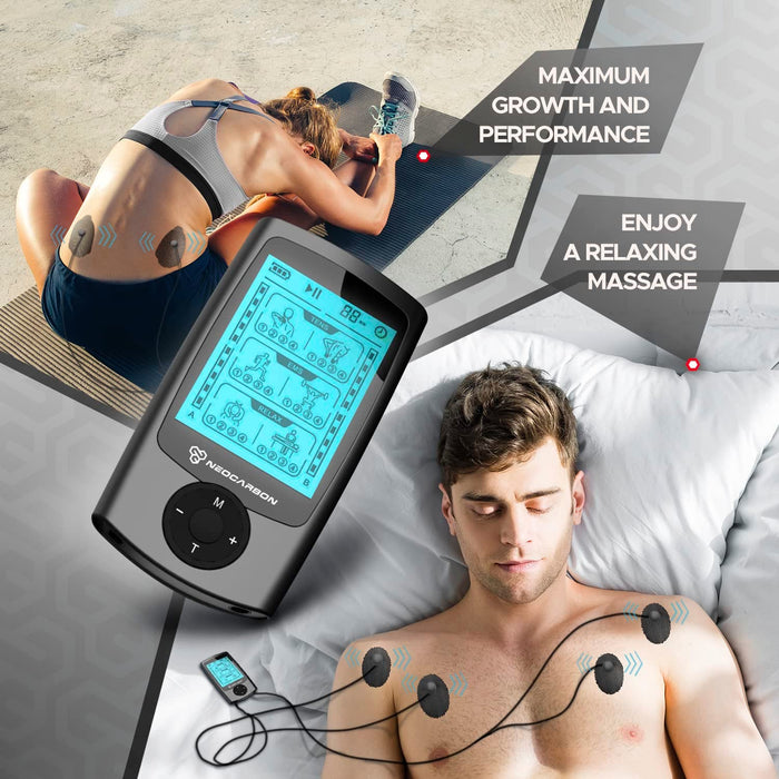 NEOCARBON TENS EMS PULSE MUSCLE STIMULATOR