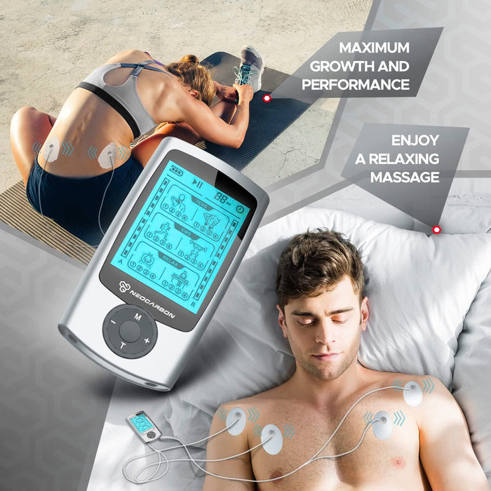 NEOCARBON TENS EMS PULSE MUSCLE STIMULATOR