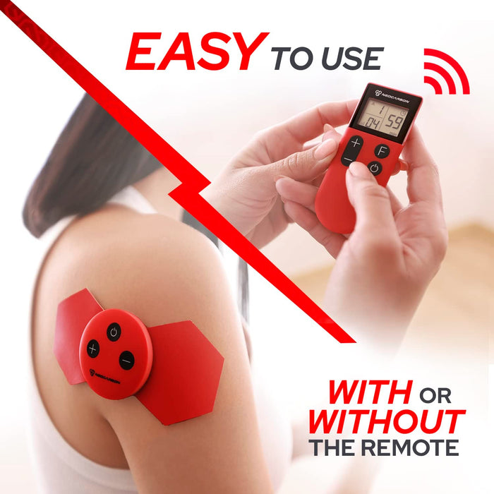 NEOCARBON WIRELESS TENS EMS PULSE MUSCLE STIMULATOR