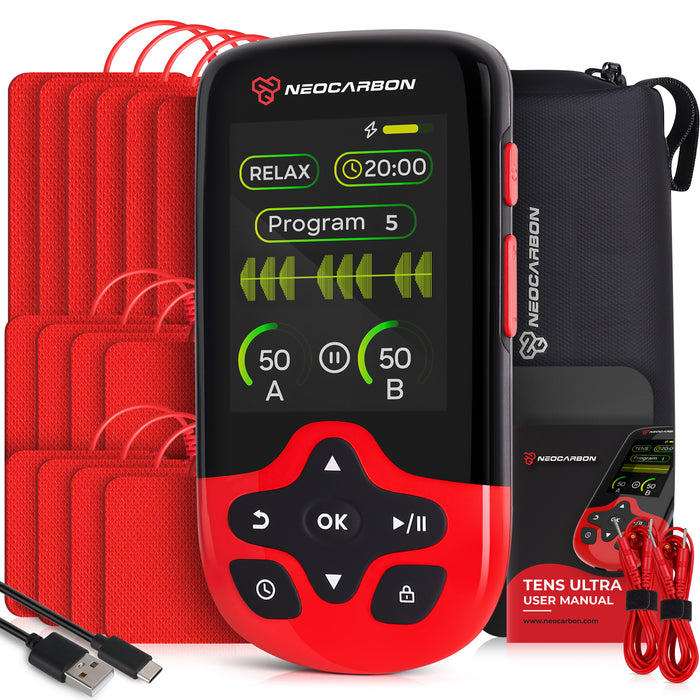 NEOCARBON TENS ULTRA EMS PULSE MUSCLE STIMULATOR