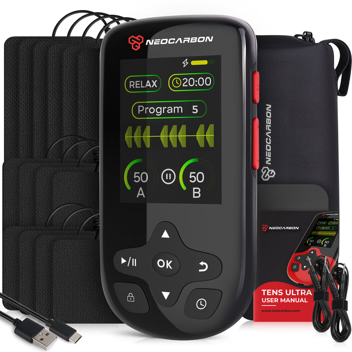 NEOCARBON TENS ULTRA EMS PULSE MUSCLE STIMULATOR