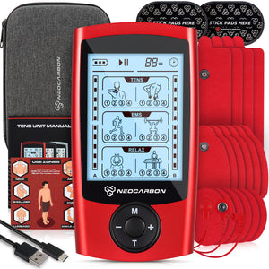 NEOCARBON TENS EMS PULSE MUSCLE STIMULATOR