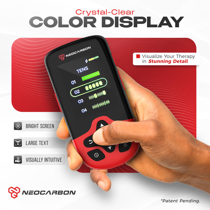 NEOCARBON TENS ULTRA EMS PULSE MUSCLE STIMULATOR