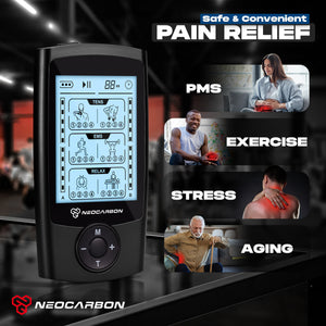 NEOCARBON TENS EMS PULSE MUSCLE STIMULATOR