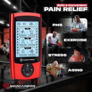 NEOCARBON TENS EMS PULSE MUSCLE STIMULATOR