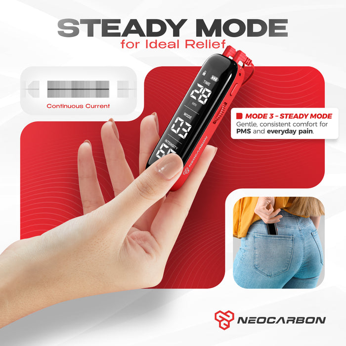NEOCARBON TENS SLIM EMS PULSE MUSCLE STIMULATOR
