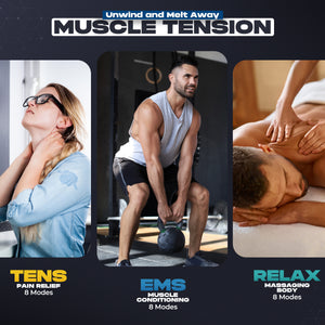NEOCARBON TENS EMS PULSE MUSCLE STIMULATOR