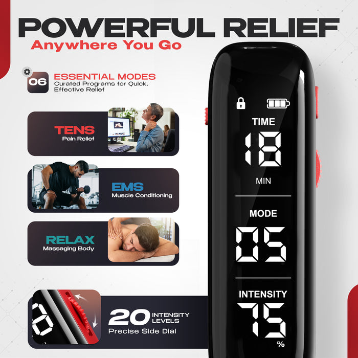 NEOCARBON TENS SLIM EMS PULSE MUSCLE STIMULATOR