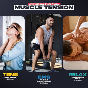 NEOCARBON TENS EMS PULSE MUSCLE STIMULATOR