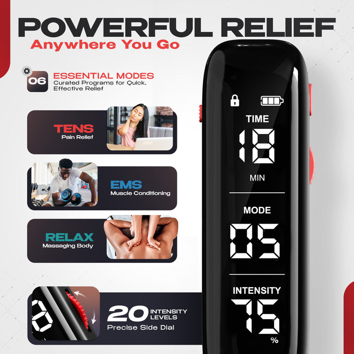 NEOCARBON TENS SLIM EMS PULSE MUSCLE STIMULATOR