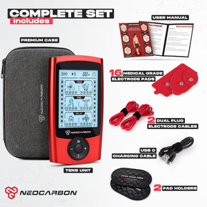NEOCARBON TENS EMS PULSE MUSCLE STIMULATOR