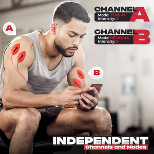 NEOCARBON TENS EMS PULSE MUSCLE STIMULATOR