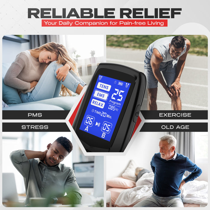 NEOCARBON TENS ERGO EMS PULSE MUSCLE STIMULATOR