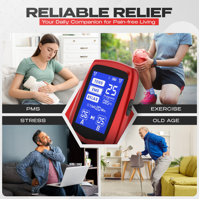 NEOCARBON TENS ERGO EMS PULSE MUSCLE STIMULATOR