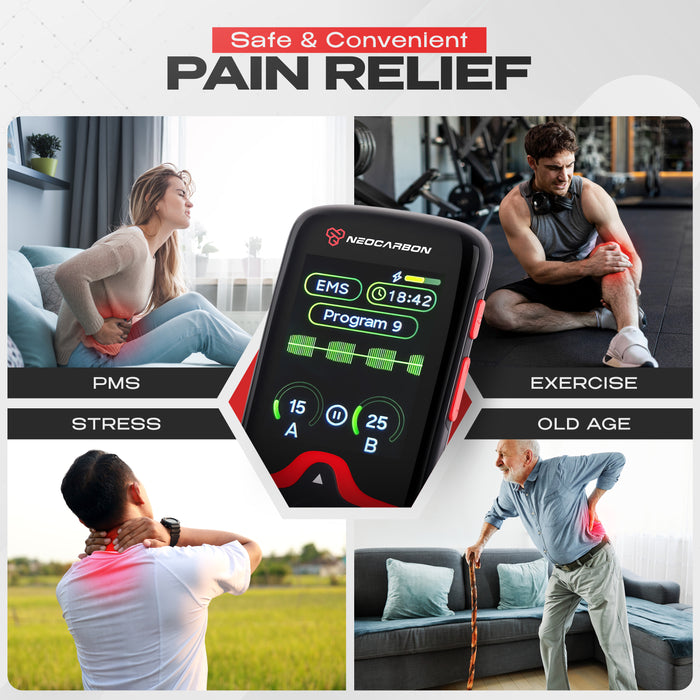 NEOCARBON TENS ULTRA EMS PULSE MUSCLE STIMULATOR