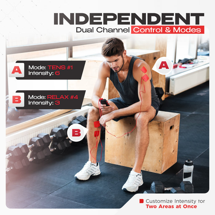 NEOCARBON TENS ULTRA EMS PULSE MUSCLE STIMULATOR