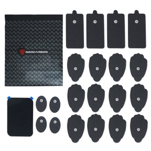 NEOCARBON TENS REPLACEMENT PADS for TENS STANDARD
