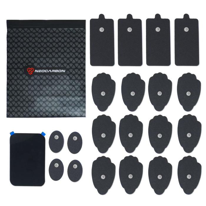 NEOCARBON TENS REPLACEMENT PADS for TENS STANDARD