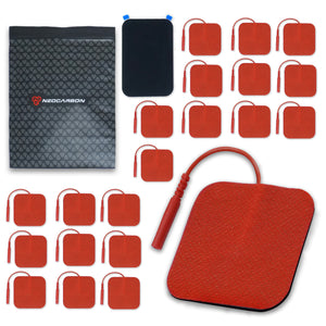 NEOCARBON TENS REPLACEMENT PADS for TENS PRO, ULTRA AND ERGO