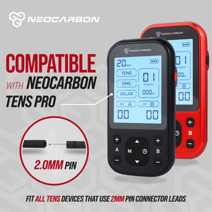 NEOCARBON TENS REPLACEMENT PADS for TENS PRO, ULTRA AND ERGO
