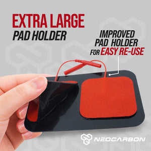 NEOCARBON TENS REPLACEMENT PADS for TENS PRO, ULTRA AND ERGO