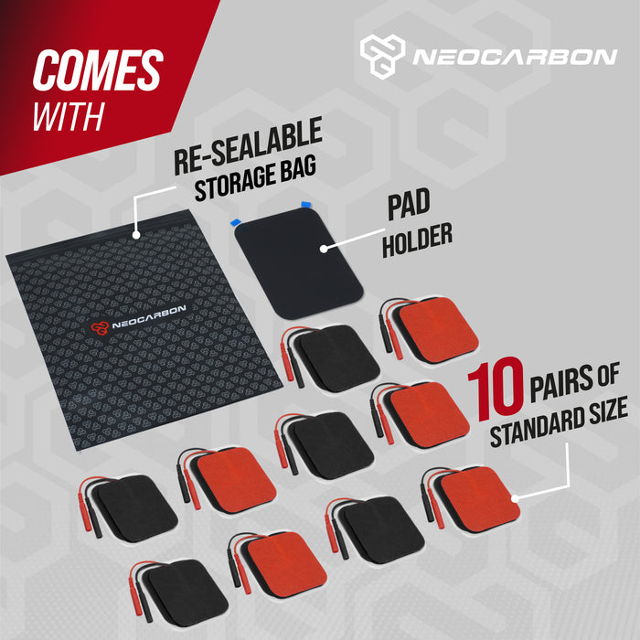 NEOCARBON TENS REPLACEMENT PADS for TENS PRO